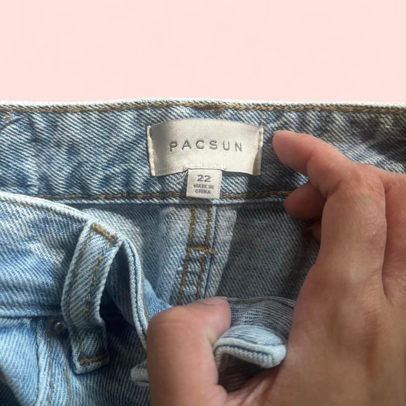 PacSun Bella Denim Mini Skirt - Picture 5 of 5